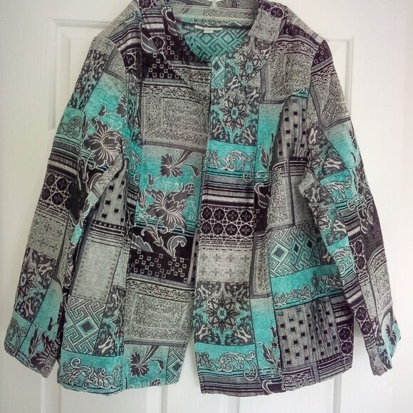 Elegant Blazer By: Dress Barn Women's Size: 22/24 Perfect Condition - Picture 6 of 7